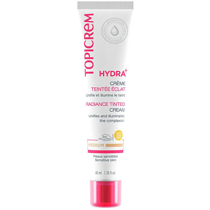 Topicrem Hydra+ Radiance Tinted Cream Spf 50 40ml