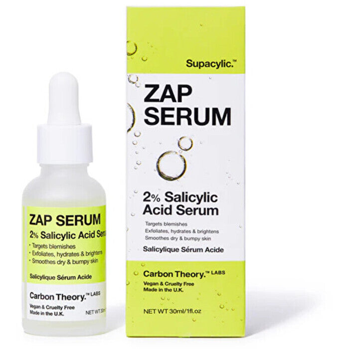 Carbon Theory Supacylic. Zap Serum Serum - Pleťove Serum 30ml