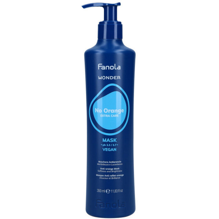 Fanola Wonder No Orange Extra Care Mask - Neutralizující Maska Pro Hněde Odstíny 350ml