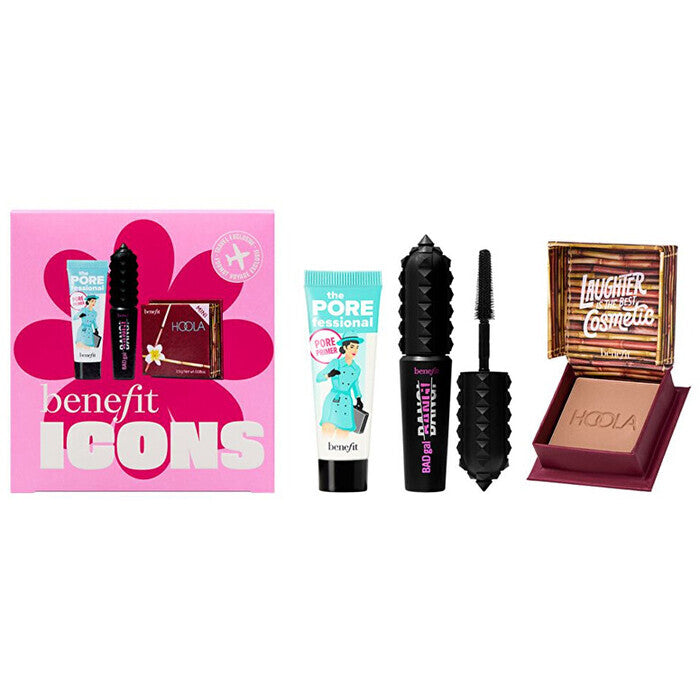 Benefit Icons Makeup Set The Porefessional Primer 7 5ml / Badgal Bang! Mascara 4 G / Hoola Bronzer 2 5 G 14g