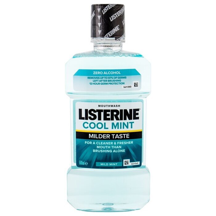 Listerine Cool Mint Milder Taste Mouthwash 600ml