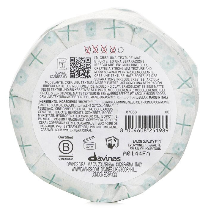 Davines More Inside This Is A Strong Moulding Clay (For A Firm, Mat Finish) 75ml/2.75oz