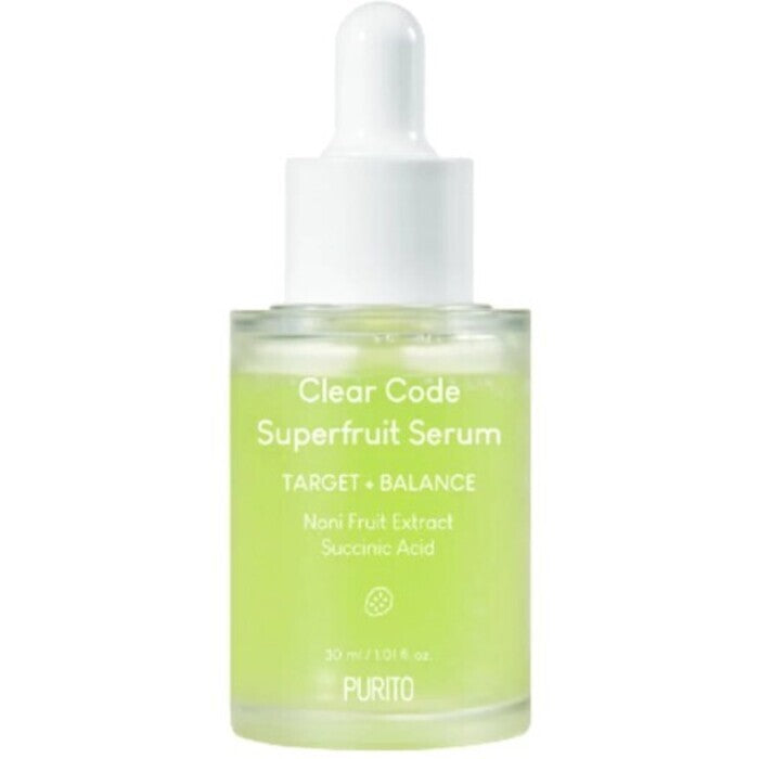 Purito Clear Code Superfruit Serum - Vyrovnávací Pleťove Serum 30ml