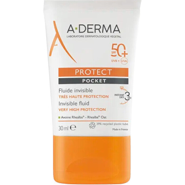 A-derma Protect Pocket Invisible Fluid Spf50+ 30ml