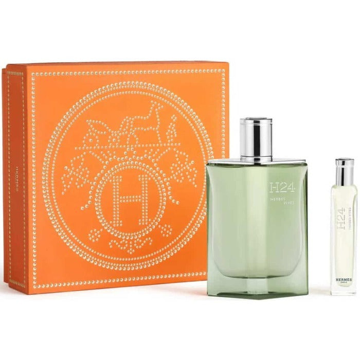 Hermes H24 Herbes Vives Gift Set Eau De Parfum 100ml And Eau De Parfum 15ml 100ml