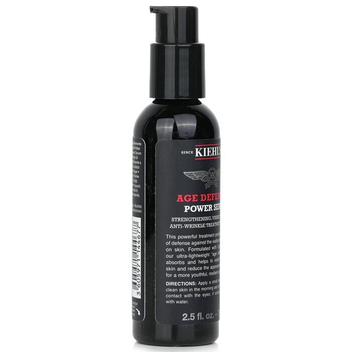 Kiehl's Age Defender Power Serum Strengthening, Visibly Firming, Anti-Wrinkle Treatment For Men 75ml/2.5oz