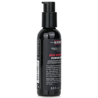 Kiehl's Age Defender Power Serum Strengthening, Visibly Firming, Anti-Wrinkle Treatment For Men 75ml/2.5oz