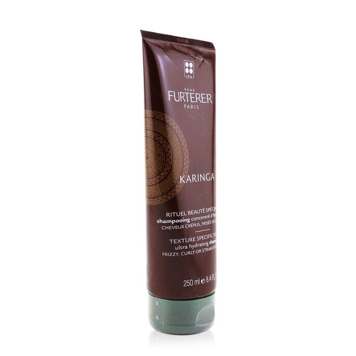 Rene Furterer Karinga Ultra Hydrating Shampoo Frizzy Curly Or Straightened Hair 250ml