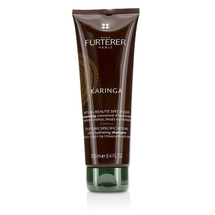 Rene Furterer Karinga Ultra Hydrating Shampoo Frizzy Curly Or Straightened Hair 250ml