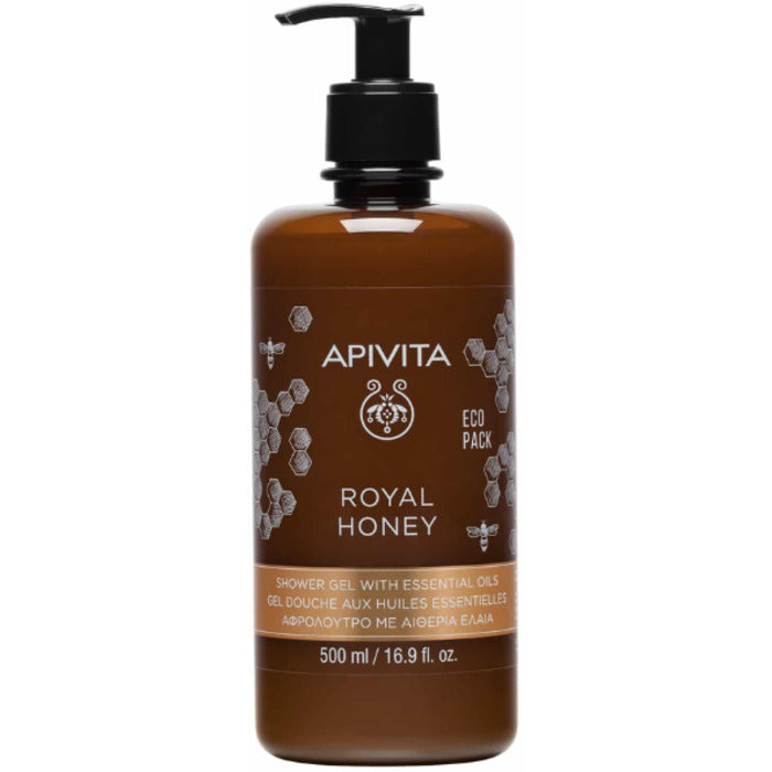 Apivita Royal Honey Shower Gel With Essential Oils 250ml