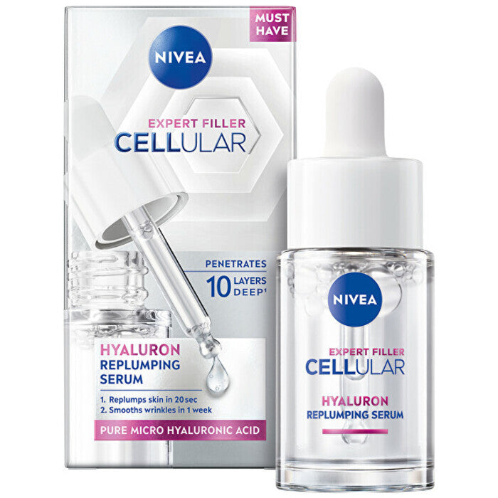 Nivea Cellular Expert Filler Hyaluron - Anti-wrinkle Moisturizing Serum 15ml