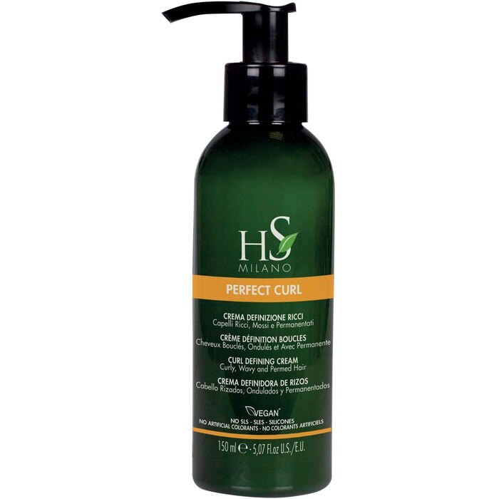 HS Milano Curl Defining Cream - Hydratační Krem Na Zvýraznění Kadeří 150ml