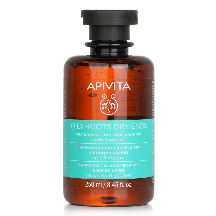 Apivita Oily Roots & Dry Ends Shampoo Nettle & Propolis 250ml