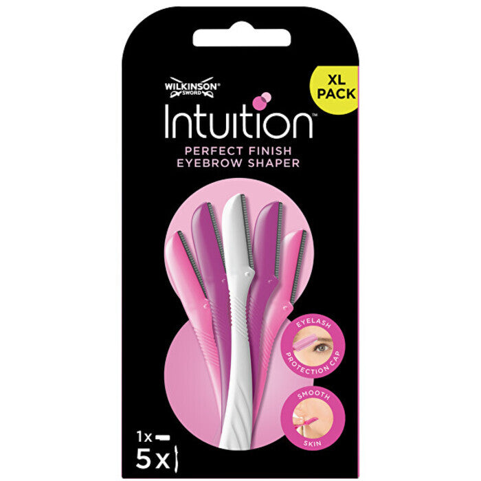 Wilkinson Sword Perfect Finish Eyebrow Shaper - Eyebrow Razor 5 Pcs