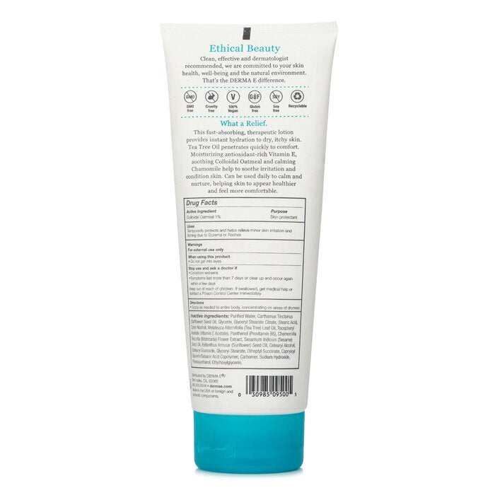 Derma E Therapeutic Itch Relief Lotion 227g/8oz