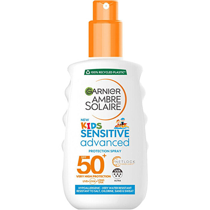 Garnier Ambre Solaire Protection Spray Spf 50+ - Kids Sensitive Skin 150ml