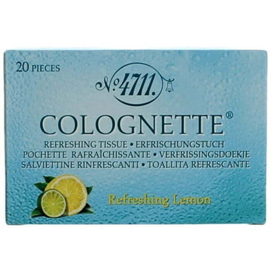 4711 Refreshing Lemon Tissues Vlhčene Ubrousky 10.0ks