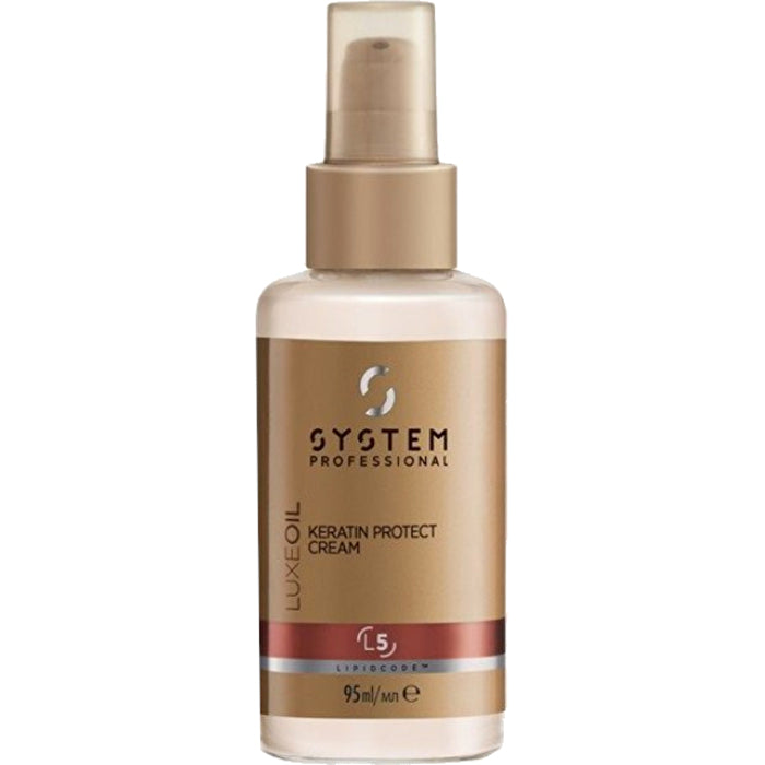 System Professional Luxeoil Keratin Protect Cream - Vyživující Krem Na Vlasy 95ml