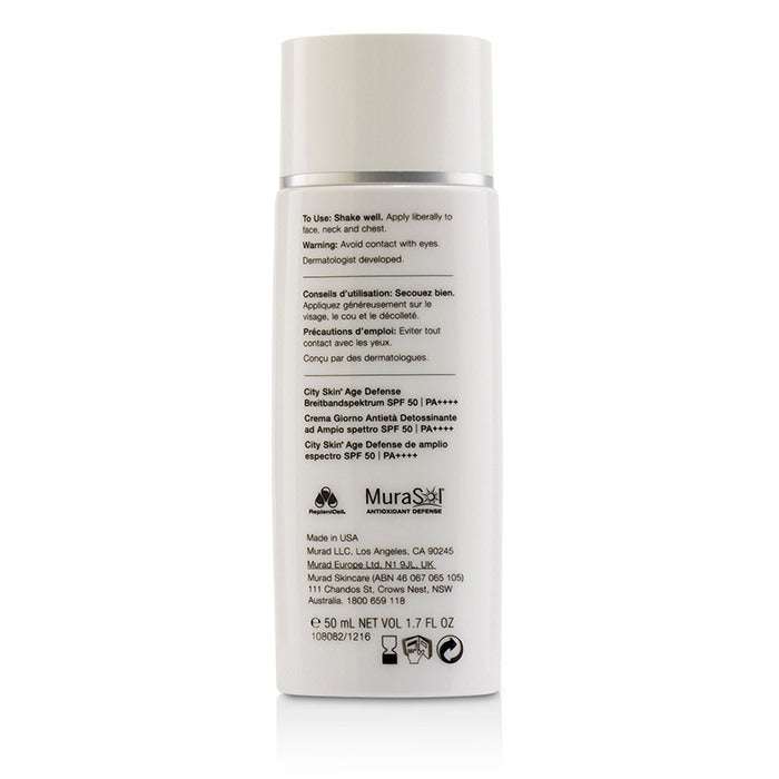 Murad City Skin Age Defense Broad Spectrum Spf50 Pa++++ 50ml