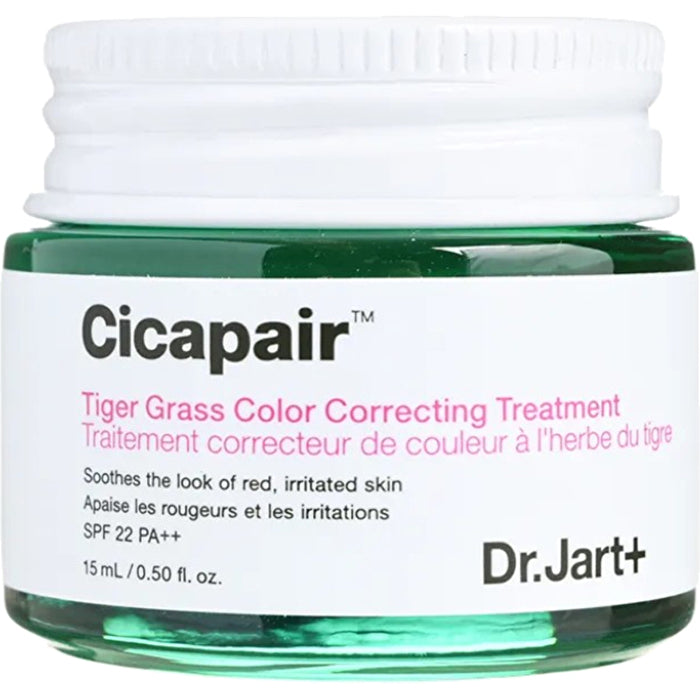 Dr. Jart+ Cicapair Spf 22 Tiger Grass Color Correcting Treatment - Pleťový Krem Proti Zarudnutí 50ml