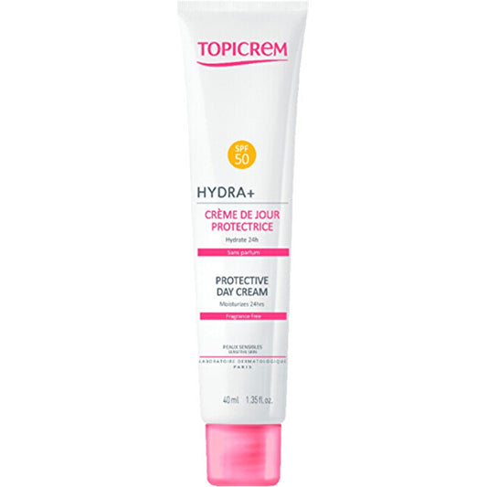 Topicrem Hydra+ Protective Day Cream Spf 50 - Sensitive Skin 40ml