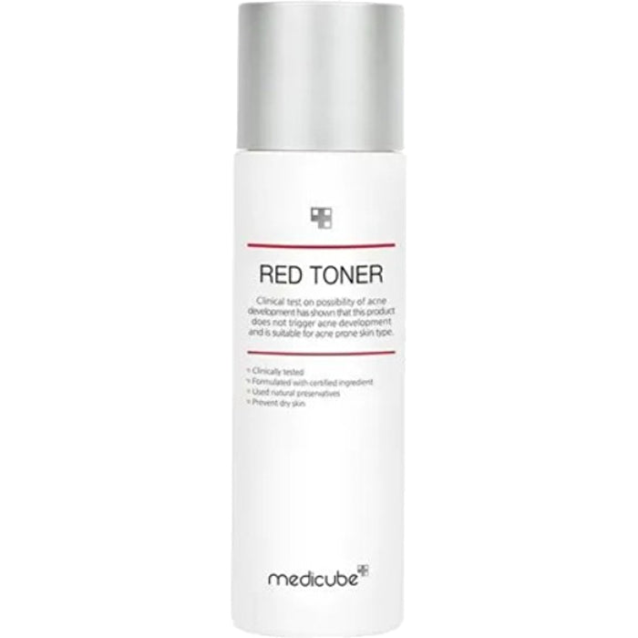 Medicube Red Toner 2.0 - Pleťove Tonikum Pro Citlivou A Problematickou Pleť 100ml