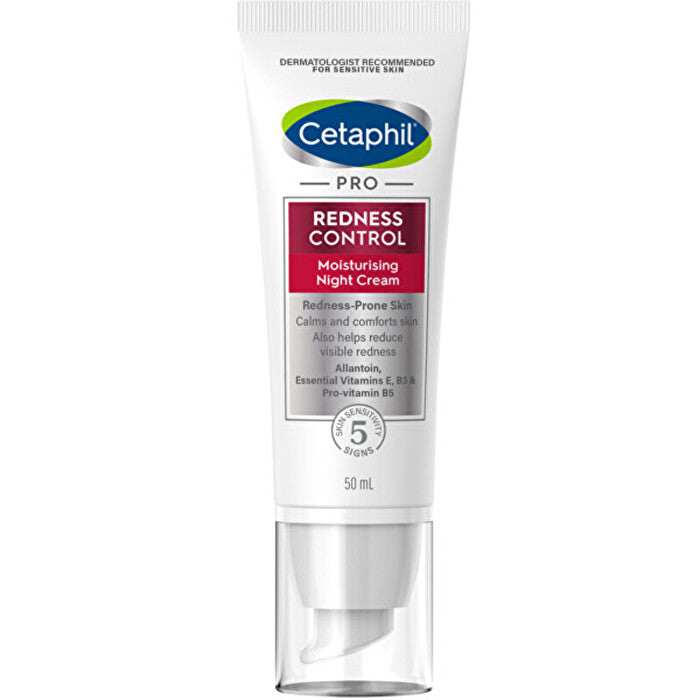 Cetaphil Pro Redness Moisturising Night Cream - Noční Hydratační Pleťový Krem 50ml