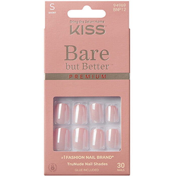 Kiss My Face Bare-but-better Premium Nails - Gelove Nehty ( 30 Ks )