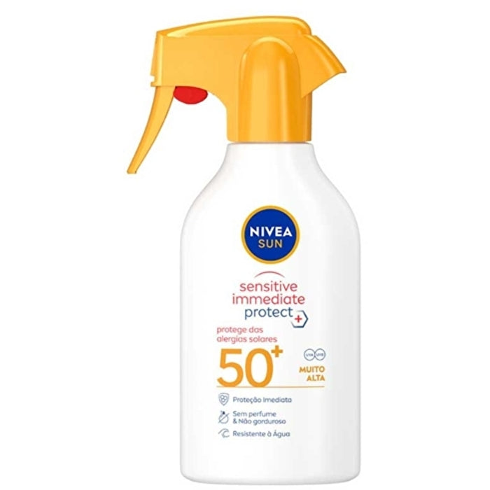 Nivea Sun Protect & Sensitive Sun Spray 50+ - Opalovací Sprej S Vysokou Ochranou 270ml