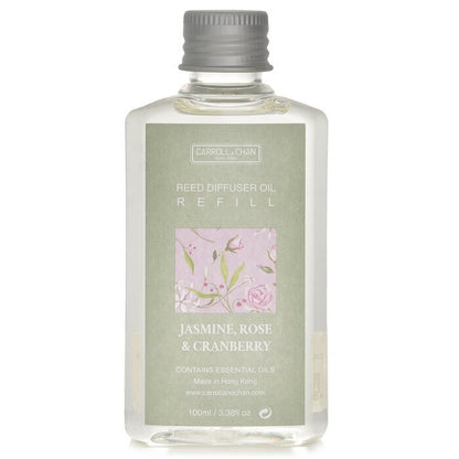 Carroll & Chan Reed Diffuser Refill - Jasmine, Rose & Cranberry 100ml/3.38oz