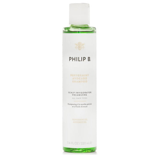 Philip B Peppermint Avocado Shampoo (Scalp Invigorator Volumizing - All Hair Types) 220ml/7.4oz