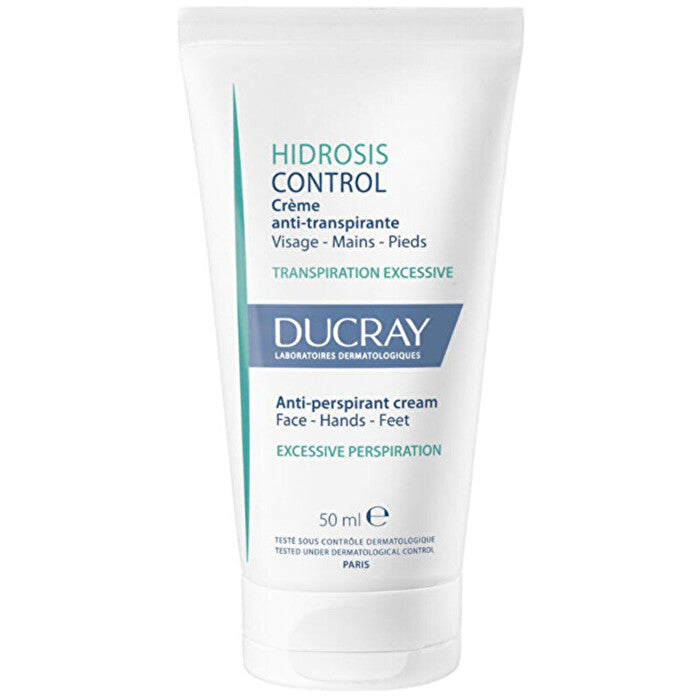 Ducray Hidrosis Control Anti-perspirant Cream - Neparfemovaný Kremový Antiperspirant 50ml