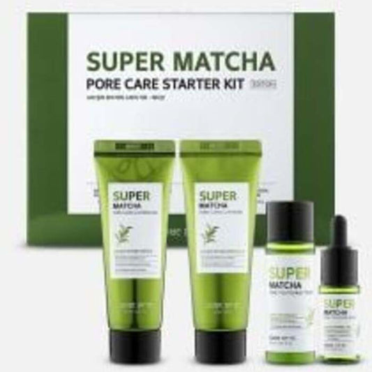 Some By Mi Super Matcha Pore Care Starter Kit - Pores And Matte Finish 1ml