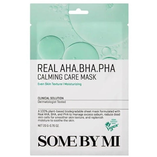 Some By Mi Real Aha.bha.pha Calming Care Mask - Blemish-prone Skin 20.0g