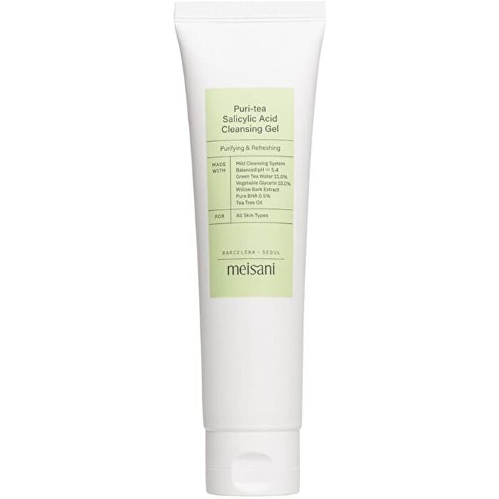 Meisani Puri-tea Salicylic Acid Cleansing Gel - Čistící Gel Na Obličej 150ml
