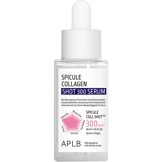 Aplb Spicule Collagen Shot 300 Serum - Microneedle Collagen Serum 40ml