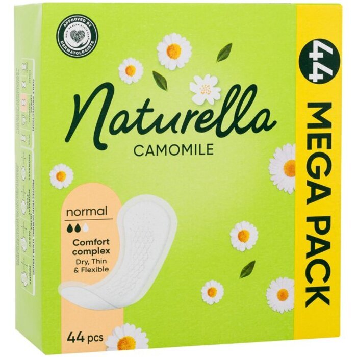 Naturella Camomile Normal - Panty Liners With Delicate Chamomile Scent 74.0ks