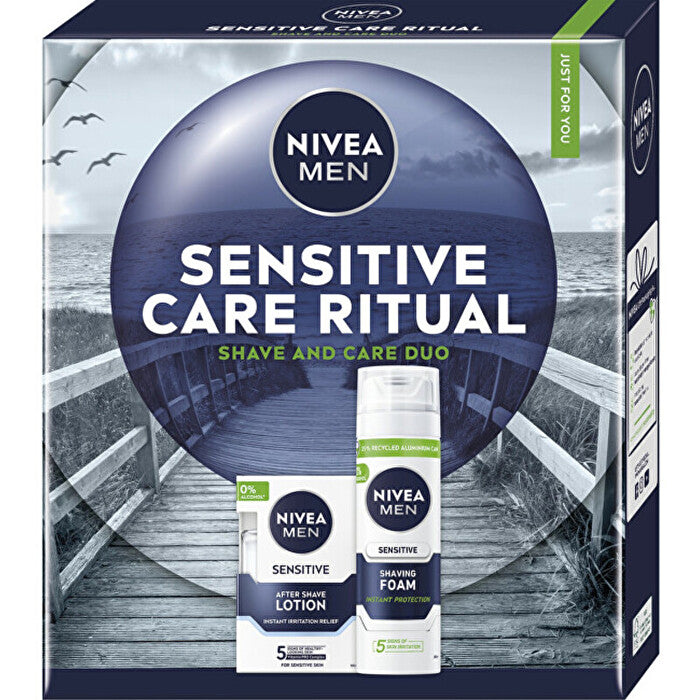 Nivea Men Box Lotion Sensitive Set - Dárková Sada