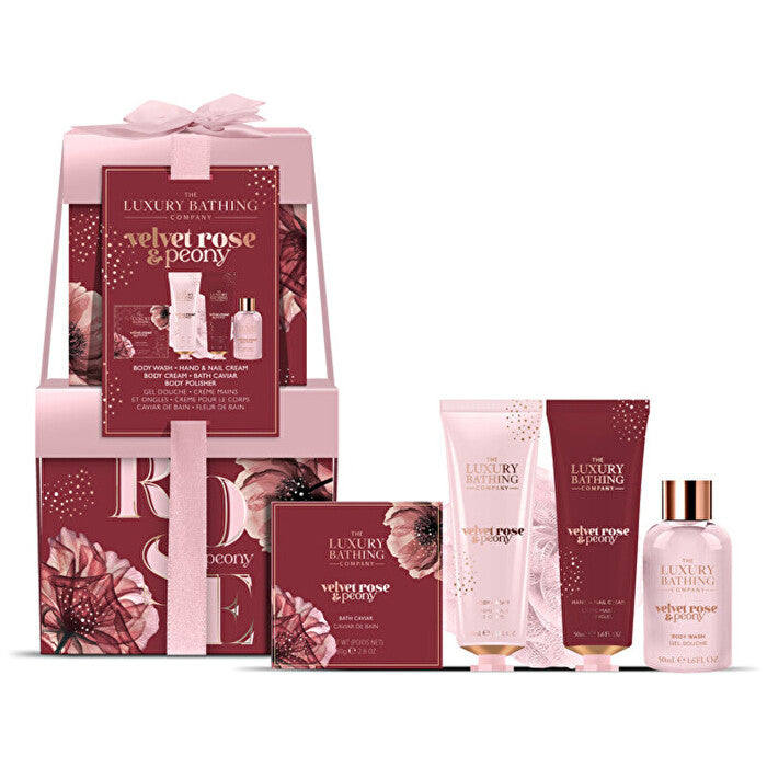 The Luxury Bathing Company Body Care Gift Set (rose & Peony)