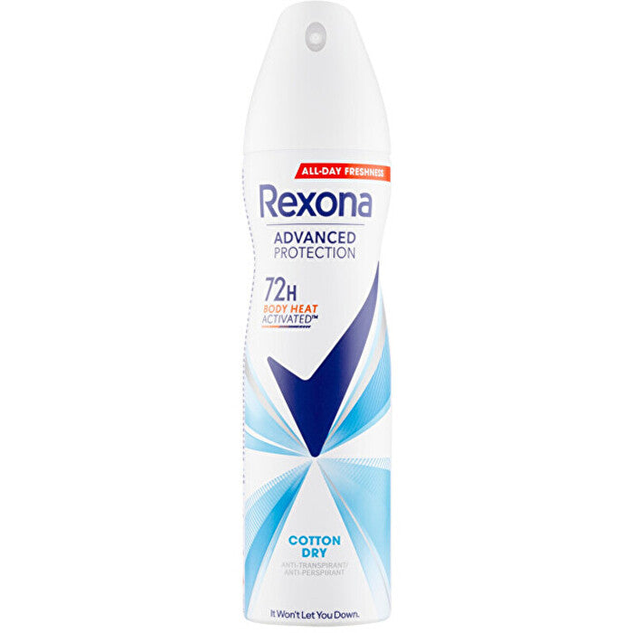 Rexona Advanced Protection Cotton Dry Antiperspirant - Antiperspirant Ve Spreji 150ml