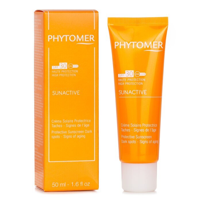 Phytomer Sun Active Protector solar FPS 30 Manchas oscuras - Signos del envejecimiento 50 ml/1,6 oz