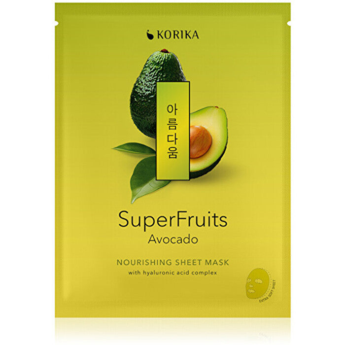 Korika Superfruits Avocado Nourishing Sheet Mask 25.0g