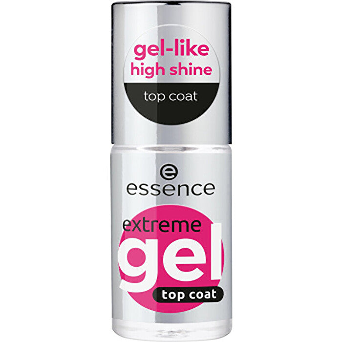 Essence Extreme Gel Top Coat - Krycí Lak Na Nehty 8ml 0ml