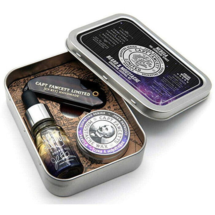 Captain Fawcett Nebula Grooming Survival Kit - Beard Care Gift Set