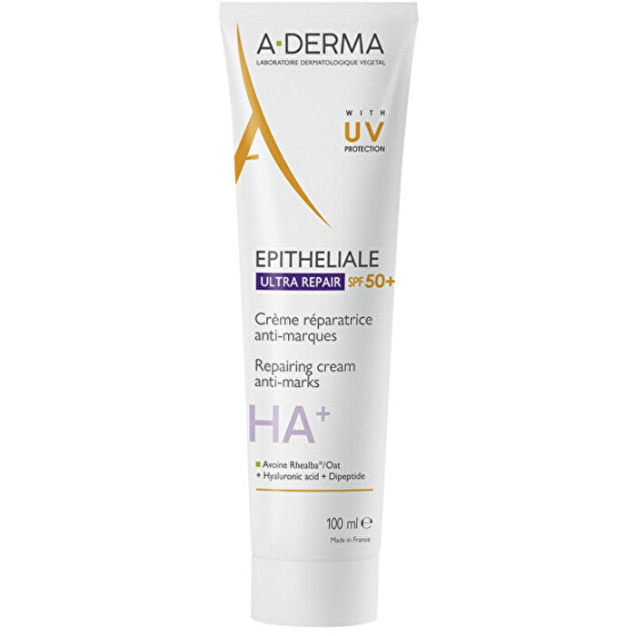 A-Derma Epitheliale Ultra Repair Repairing Cream Anti-marks Spf 50 100ml