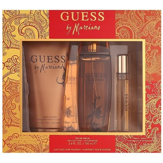 Guess By Marciano Woman Set Eau De Parfum 100ml & Bl 200ml & Eau De Parfum 15ml