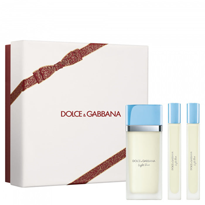 Dolce Gabbana Light Blue Dárková Sada Eau De Toilette 50ml A Miniaturka Eau De Toilette 2x 10ml 50ml