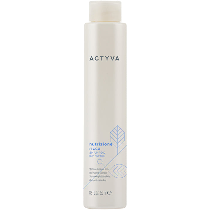 Kemon Actyva Nutrizione Ricca Rich Nutrition Shampoo - Vyživující šampon Pro Hrube Vlasy 250ml