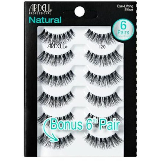 Ardell Natural Lashes 6 Pairs 120 - Uměle řasy 0ml