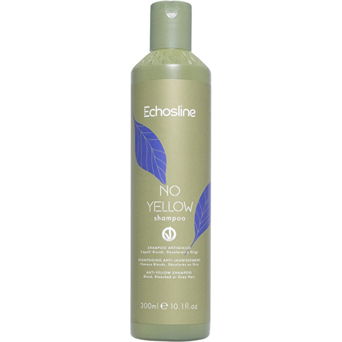 Echosline No Yellow Shampoo - Neutralizující šampon Pro Platinově Blond A šedive Vlasy 300ml